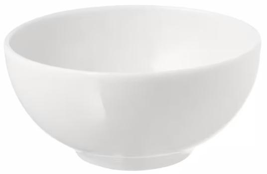 TAZA BOLS PORCELANA BLANCA Nº2 125x70mm40cl