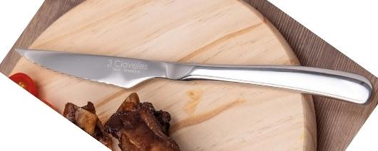 CUCHILLO CHULETERO INOX 11cms MONOBLOCK