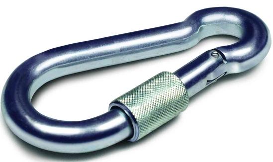 MOSQUETON BOMBERO 09x90 C/SEGURO