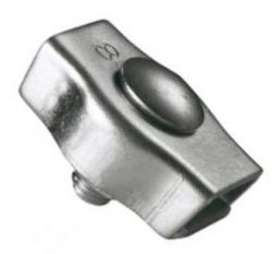 SUJETACABLES PLANO 4mms INOX BL-2