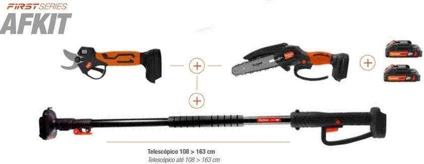 PERTIGA P/TIJERA BATERÍA/MOTOSIERRA AF 108-163cm