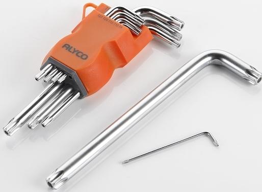 LLAVES TORX, JGO.9 LARGAS 170615 HR