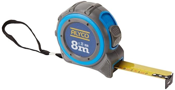 FLEXOMETRO 8m25mm ALYCO