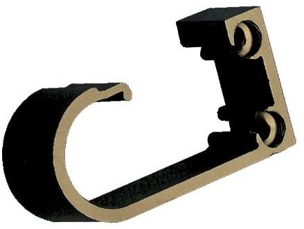 SOPORTE TUBO ARM.OV.LAT.20mmALUM.BRONCE REF.6