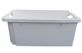 CUBETA PLAST.ALIMENT.BCA.60x40x25 APIL.ROYAL