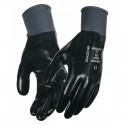 GUANTES NYM157NB NITRILO NEGRO T09