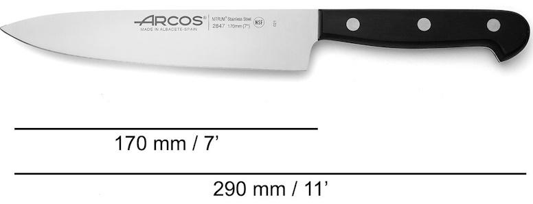 CUCHILLO 284704-17cm COCINERO M-POM