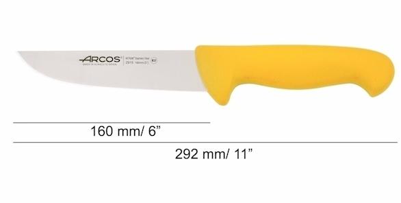 CUCHILLO 291500 16cm. CARNIC.PLA