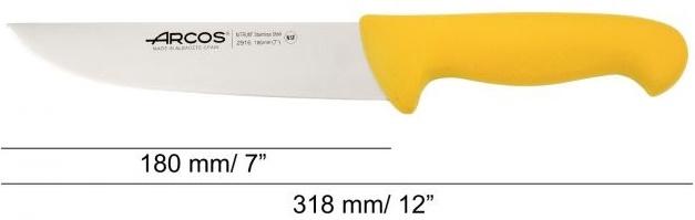 CUCHILLO 291600 18cm. CARNIC.PLA