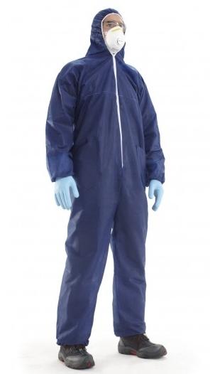 BUZO MONOTEX AZUL T-L