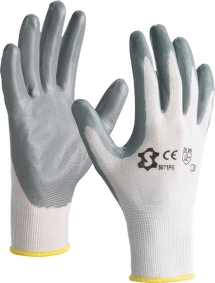 GUANTES NITR. GRIS T10 5071PG
