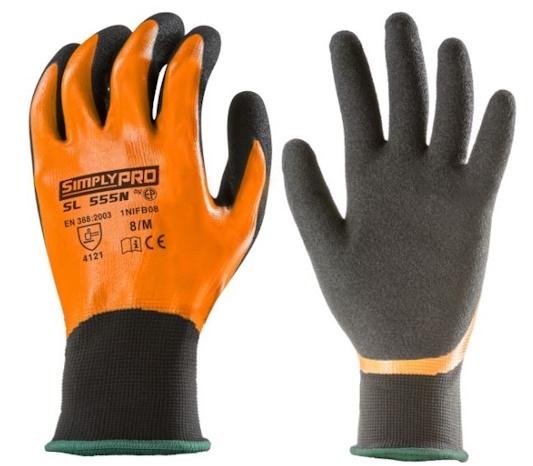 GUANTES SIMPLYPRO 555N NITR.FOAM T-08