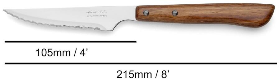 CUCHILLO 803800 10,5cm CHULET.M-MADERA