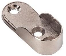 SOPORTE TUBO ARMARIO 30x15 LATERAL NIQ.