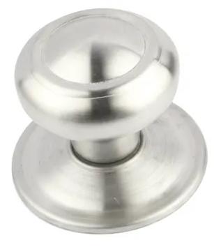 POMO PUERTA 3351 INOX  70 mm x  85 mm x H80 mm