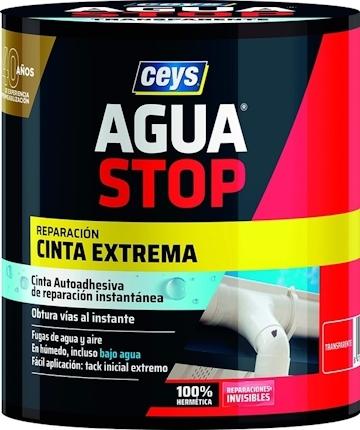 CINTA AGUA STOP INSTANTANEA 10cms1,5m TRANSP.