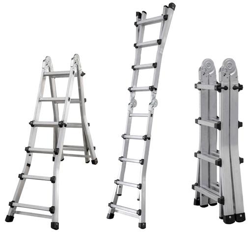 ESCALERA ALU.TELESCOPICA 4x4 ECO