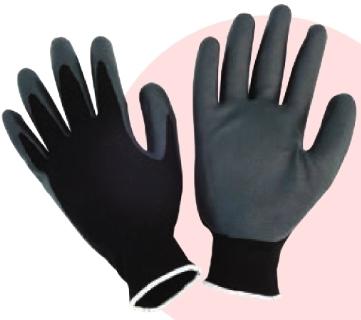 GUANTES NITR. NEGRO  T9 NY-NN