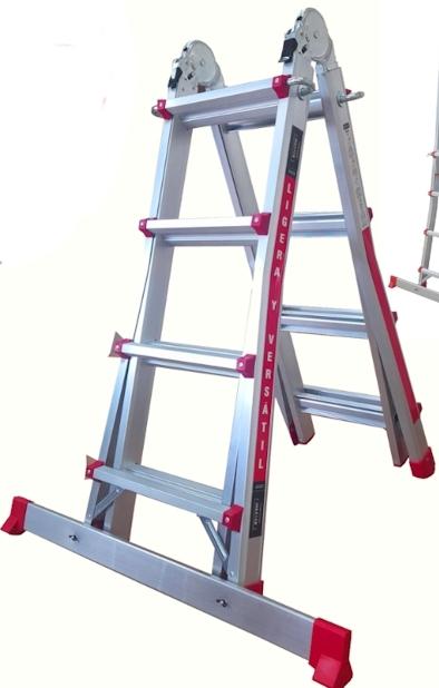 ESCALERA TELESC.5+5 2,54-5,14m MASTER ALUM.