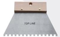 ESPATULA DENTADA 180mm M-MADERA 262180