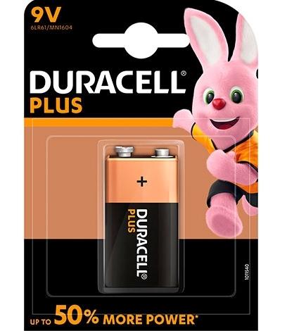 PILA DURACELL ALC.6F22 9volt.BL-1