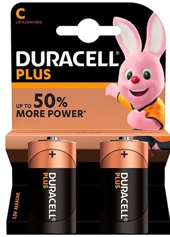 PILA DURACELL ALC.LR14 BL-2