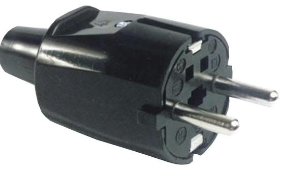 CLAVIJA TT 16a PVC NEGRA TT 16a