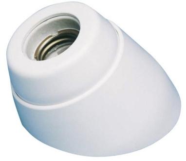 PORTALAMPARAS 407B ZOC.CURVO PORCEL.BCO