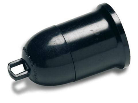 PORTALAMPARAS E27 OBRA NEGRO