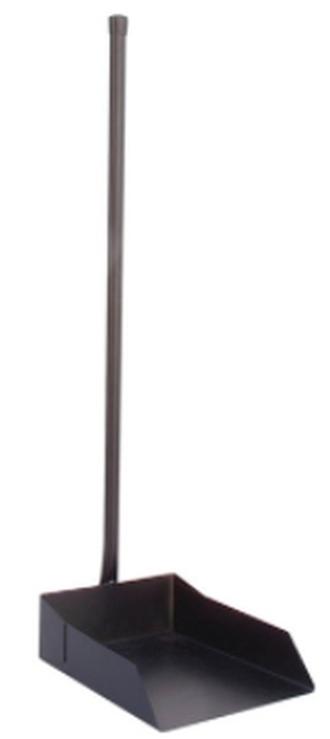 RECOGEDOR CHAPA 25x21x77cms NEGRO VERTICAL