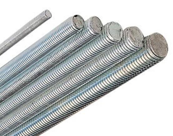 VARILLA ROSCADA ZINC. 08 1m