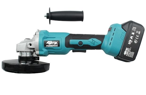 AMOLADORA BATERIA 21V 4.0Ah BAT+CARG.