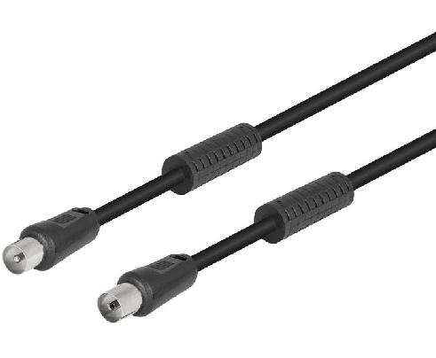 PROLONGADOR TV 1,5m NEGRO C/FILTROS