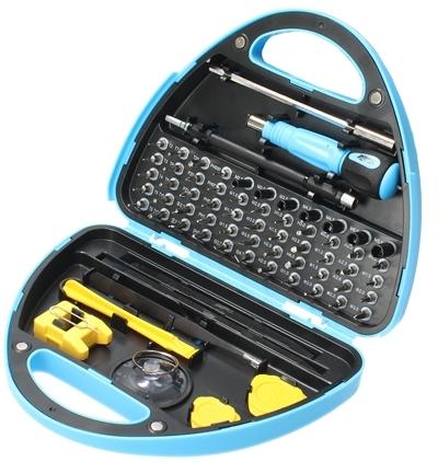 JUEGO DESTORNILLADORES PRECISION 68pzas