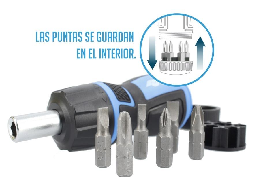 DESTORNILLADOR CARRACA 6pzas.CARROCERO
