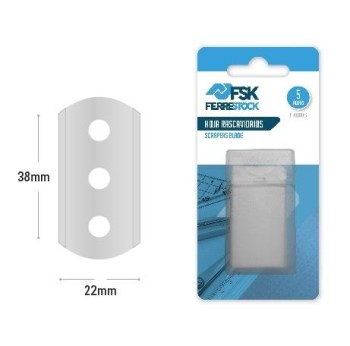 CUCHILLA P/RASCAV.38x22mm BL-5 H41