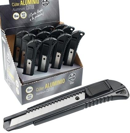 CUTTER 18mm ALUMINIO PROFES.