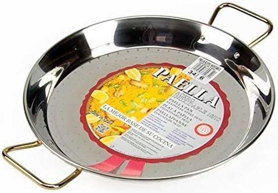 PAELLERA INOX. 46 12/R FUEGO DIRECTO