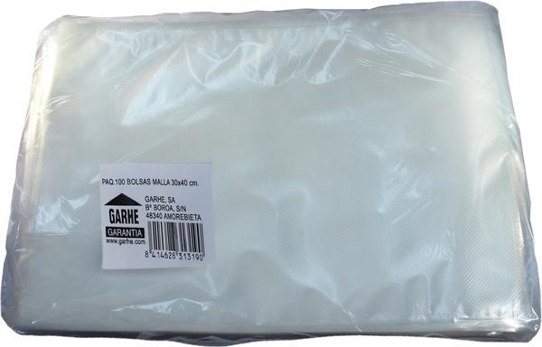 BOLSA VACIO MALLA 30x40 100uds