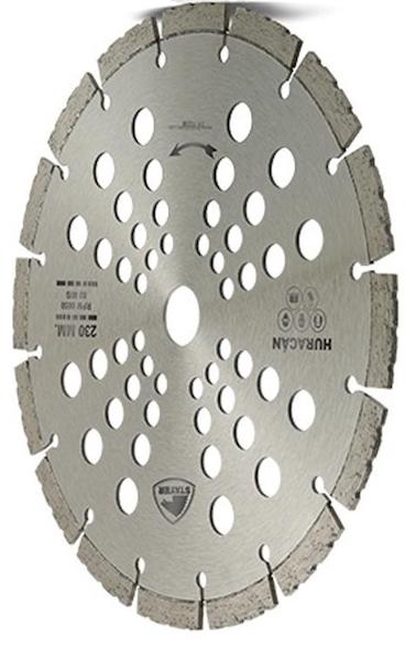DISCO DIAMAN.230 LASER H-10 HURACAN PERFORADO