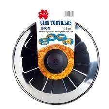 TAPA TORTILLA INOX 30cm  7301