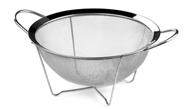 ESCURREVERDURAS MALLA INOX 23cms PIE