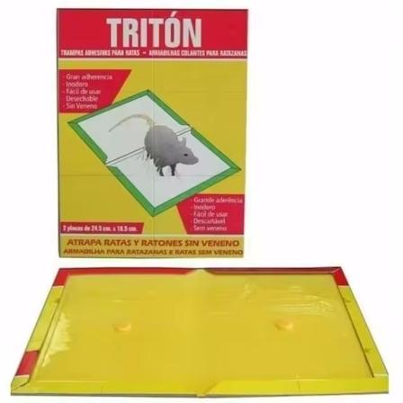RATICIDA TRAMPA ADHESIVA TRITON BL-2u