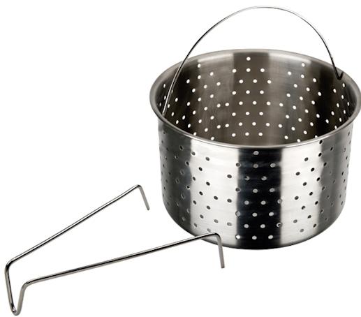 CESTA PERFORADA 21x13cms INOX18/10