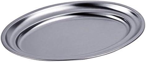 BANDEJA INOX OVAL 70x45cm 59054