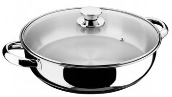TARTERA BAJA INOX ECCO-26 T/CRISTAL