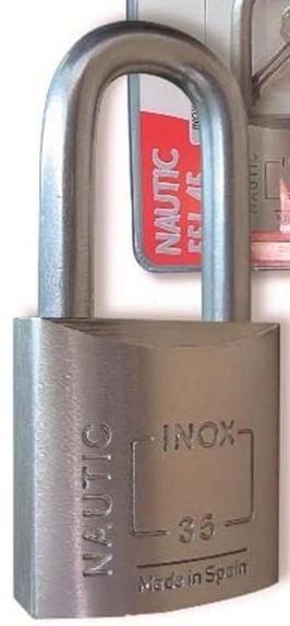CANDADO 551 INOX NAUTIC A.LARGO 45