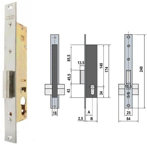 CERRAD-E 5532 20 PTA.MET.CIERRE AC.INOX.