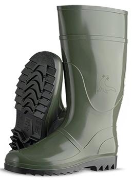BOTAS GOMA AGUA PVC 107 OLIVA ALTA T-44