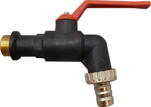GRIFO ESFERA POLIPROPILENO 3/4"